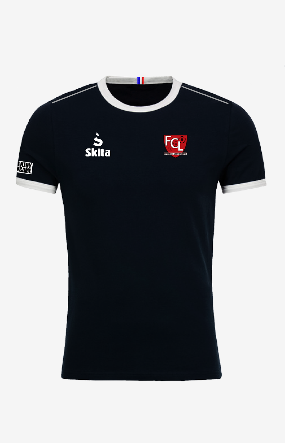 T-shirt de sortie NOIR (FC Lissois)
